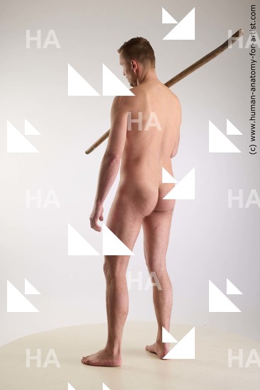 Nude Man White Standing poses - ALL Slim Short Brown Standing poses - simple Standard Photoshoot Realistic