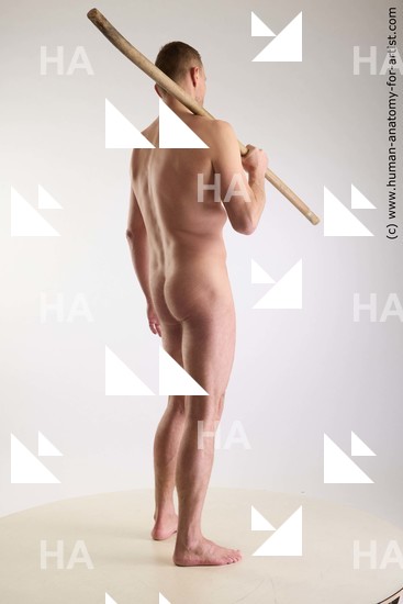 Nude Man White Standing poses - ALL Slim Short Brown Standing poses - simple Standard Photoshoot Realistic