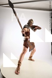 Casual Fighting with sword Man White Standing poses - ALL Muscular Short Brown Standing poses - simple Standard Photoshoot Academic Fighting poses - ALL