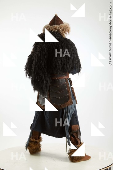 Casual Fighting with sword Man White Standing poses - ALL Slim Long Brown Standing poses - simple Standard Photoshoot Academic Fighting poses - ALL