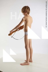 Underwear Man White Standing poses - ALL Slim Short Blond Standing poses - simple Standard Photoshoot  Academic