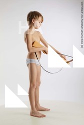 Underwear Man White Standing poses - ALL Slim Short Blond Standing poses - simple Standard Photoshoot  Academic