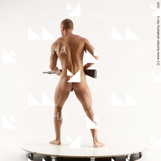 Fighting with gun Man White Standing poses - ALL Standing poses - simple Standard Photoshoot Realistic Fighting poses - ALL