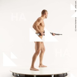Fighting with gun Man White Standing poses - ALL Standing poses - simple Standard Photoshoot Realistic Fighting poses - ALL