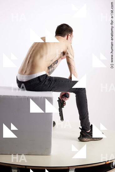 Casual Fighting with gun Man Sitting poses - simple Sitting poses - ALL Standard Photoshoot Academic Fighting poses - ALL