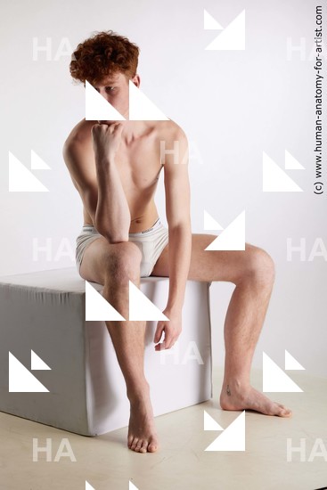 Underwear Man Sitting poses - simple Sitting poses - ALL Standard Photoshoot Academic