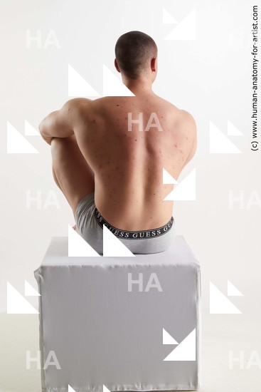 Underwear Man Sitting poses - simple Sitting poses - ALL Standard Photoshoot Academic