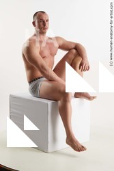 Underwear Man Sitting poses - simple Sitting poses - ALL Standard Photoshoot Academic
