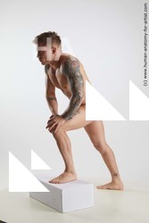 Nude Man Standing poses - ALL Standing poses - simple Standard Photoshoot Realistic