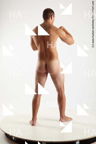 Nude Man Standing poses - ALL Standing poses - simple Standard Photoshoot Realistic