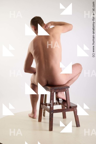 Nude Man Sitting poses - simple Sitting poses - ALL Standard Photoshoot Realistic