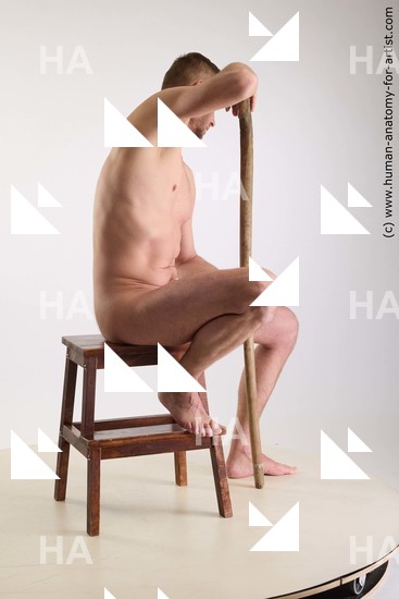 Nude Man Sitting poses - simple Sitting poses - ALL Standard Photoshoot Realistic