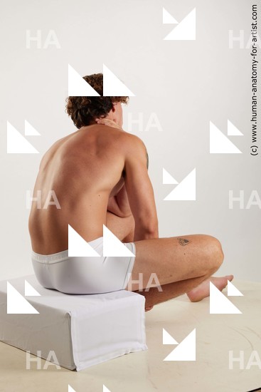 Underwear Man Sitting poses - simple Sitting poses - ALL Standard Photoshoot Academic