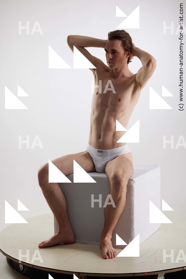 Underwear Man Sitting poses - simple Sitting poses - ALL Standard Photoshoot Academic