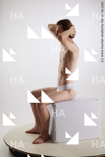 Underwear Man Sitting poses - simple Sitting poses - ALL Standard Photoshoot Academic