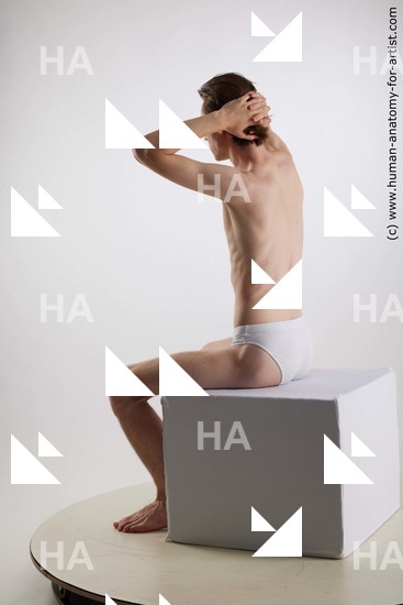 Underwear Man Sitting poses - simple Sitting poses - ALL Standard Photoshoot Academic