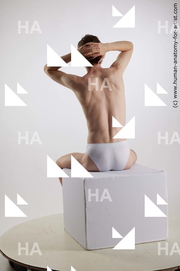 Underwear Man Sitting poses - simple Sitting poses - ALL Standard Photoshoot Academic