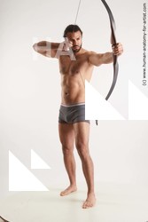 Underwear Fighting Man Standing poses - ALL Standing poses - simple Standard Photoshoot Academic Fighting poses - ALL