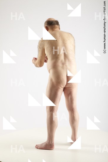 and more Nude Man White Standing poses - ALL Short Grey Standing poses - simple Standard Photoshoot Chubby Realistic