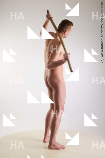 Nude Man White Standing poses - ALL Slim Short Brown Standing poses - simple Standard Photoshoot Realistic
