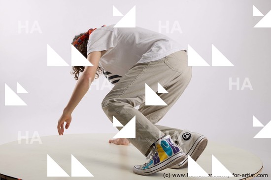 Casual White Sitting poses - simple Slim Long Brown Sitting poses - ALL Standard Photoshoot  Academic