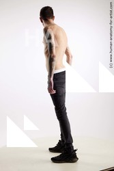 Nude Fighting with knife Man White Standing poses - ALL Underweight Short Brown Standing poses - simple Standard Photoshoot Academic Fighting poses - ALL