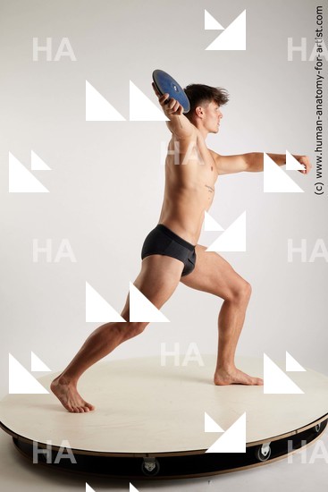 Underwear Man White Standing poses - ALL Athletic Short Brown Standing poses - simple Standard Photoshoot Academic