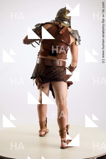 Casual Fighting with sword Man White Standing poses - ALL Muscular Short Brown Standing poses - simple Standard Photoshoot Academic Fighting poses - ALL