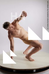 Underwear Man White Standing poses - ALL Athletic Short Grey Standing poses - simple Standard Photoshoot Academic