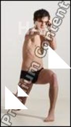 Krystof Karate poses