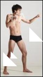 Krystof Karate poses