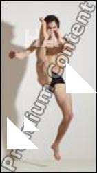 Krystof Karate poses