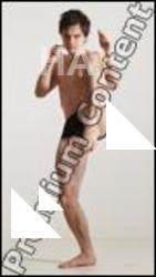 Krystof Karate poses