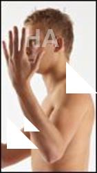 Kneeling reference of Ludek