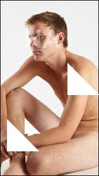 Sitting reference poses of Aurel