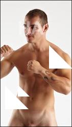 Standing reference poses of Sergej