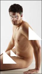 Sitting reference poses of Demeter