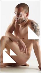 Sitting reference poses of Hubert