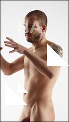 Standing reference poses of Hubert