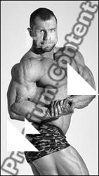 Bodybuilding reference poses of Ramon