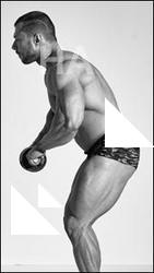 Bodybuilding reference poses of Ramon