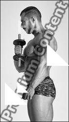 Bodybuilding reference poses of Ramon