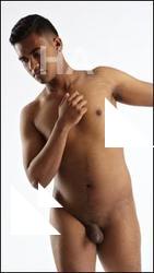 Standing reference poses of Luis