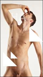 Kneeling reference poses of Cody