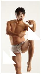 Fighting reference poses of Moses