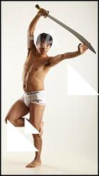 Fighting reference poses of Moses