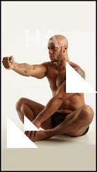 Sitting reference poses of Ron