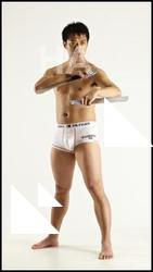 Fighting reference poses of Moses