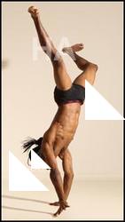 Breakdance reference poses of Enrique