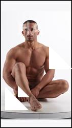 Sitting reference poses of Rogelio